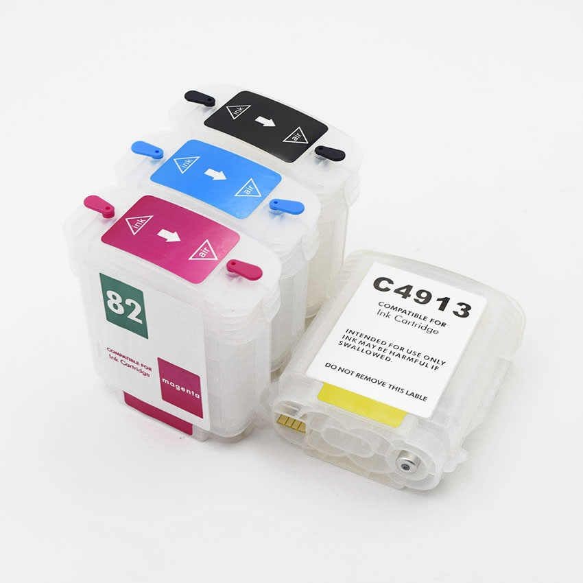 Cartuse reincarcabile compatibile HP 82 - imagine 5